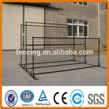 prefab iron galvanized canada temporary fence panel